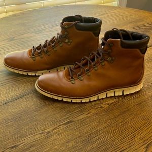 Cole Haan ZeroGrand Chukka Boots, Men’s 13, Tannish Brown, Lightly Worn